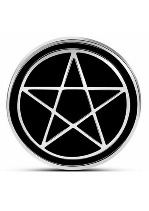 Pentagram Enamel Pin 